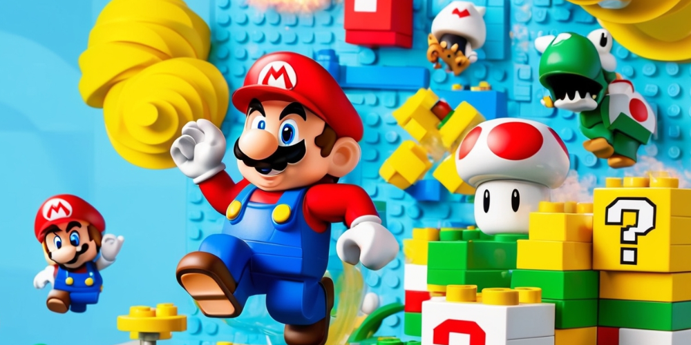 LEGO Super Mario game